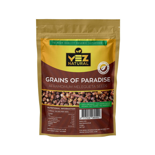 Organic Grains of Paradise African Alligator Pepper - YezNatural.com