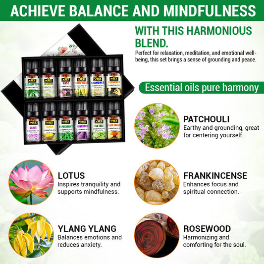 Essential Oils - Pure Harmony 🌸🧘♀️