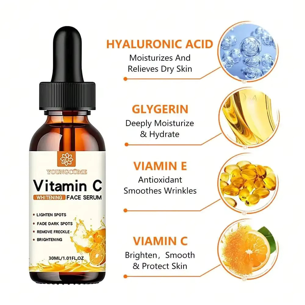 Intense Vitamin C Serum for a Bright & Even Skin Tone 🌟