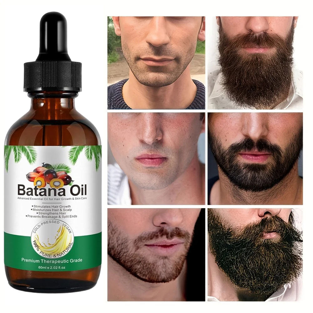 Pure Batana Beard Growth Serum Dr. Sebi Approved 🧔