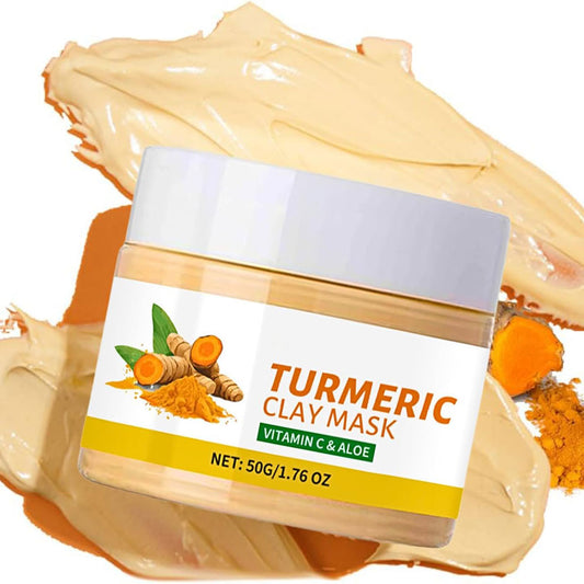 Turmeric Vitamin C Aloe Vera Clay Mask 🍊