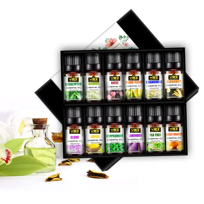 Introducing the YEZNATURAL™ Essential Oils Set - Your Perfect Starter Kit for Aromatherapy