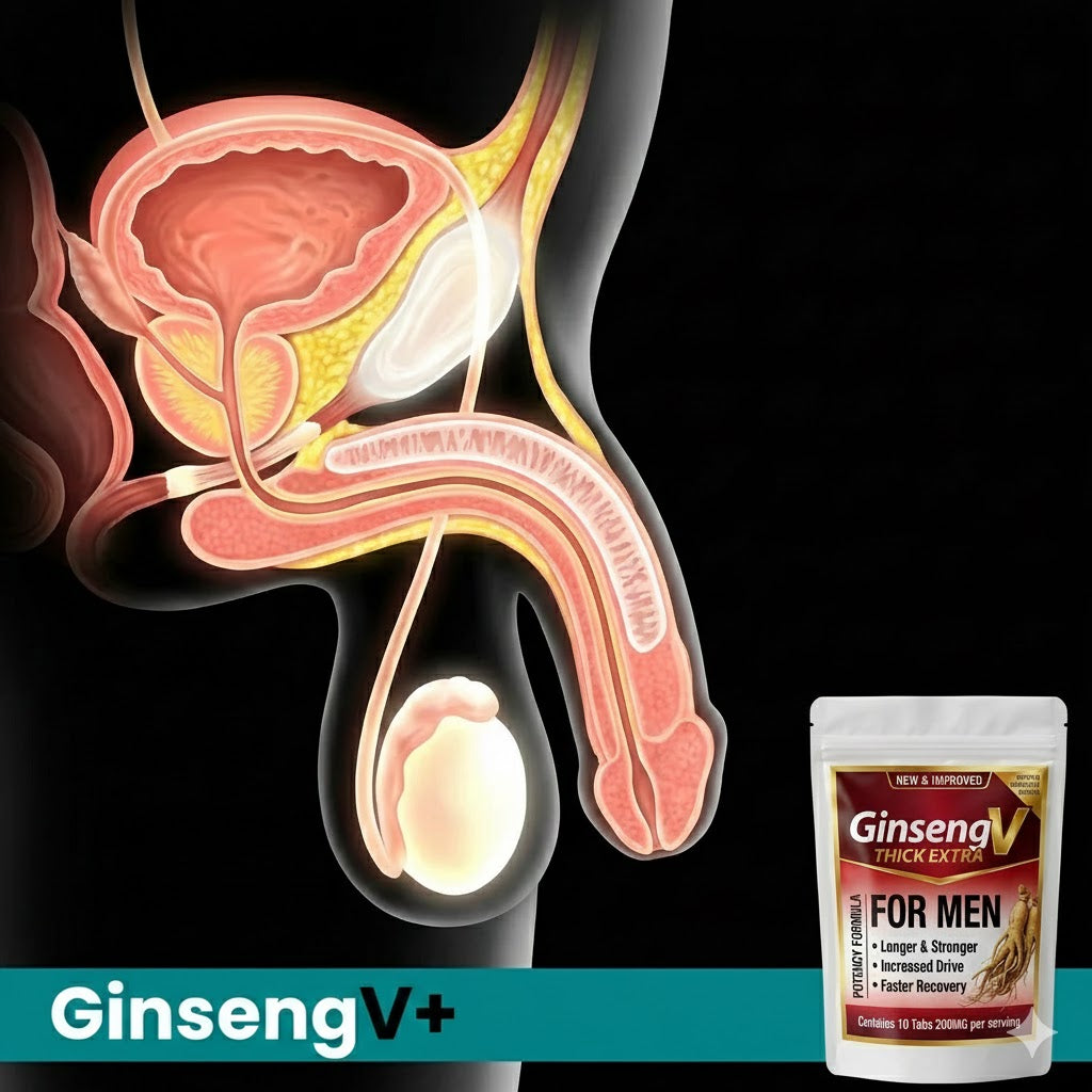 💪 GinsengV+ Thick Extra 200MG EXTRA POTENT Tabs 🔥