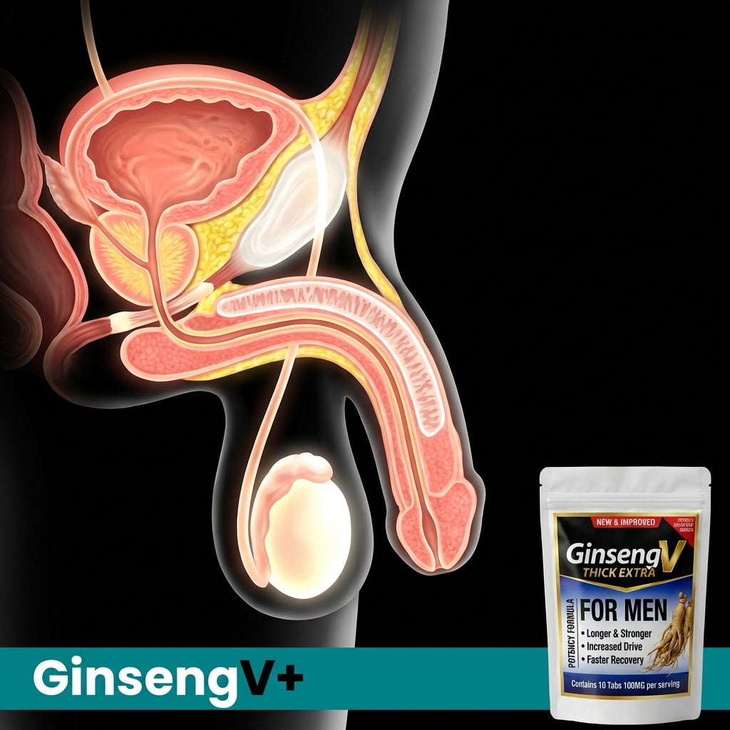 ❤️ GinsengV+ Thick Extra 100MG EXTRA POTENT Tabs 💥