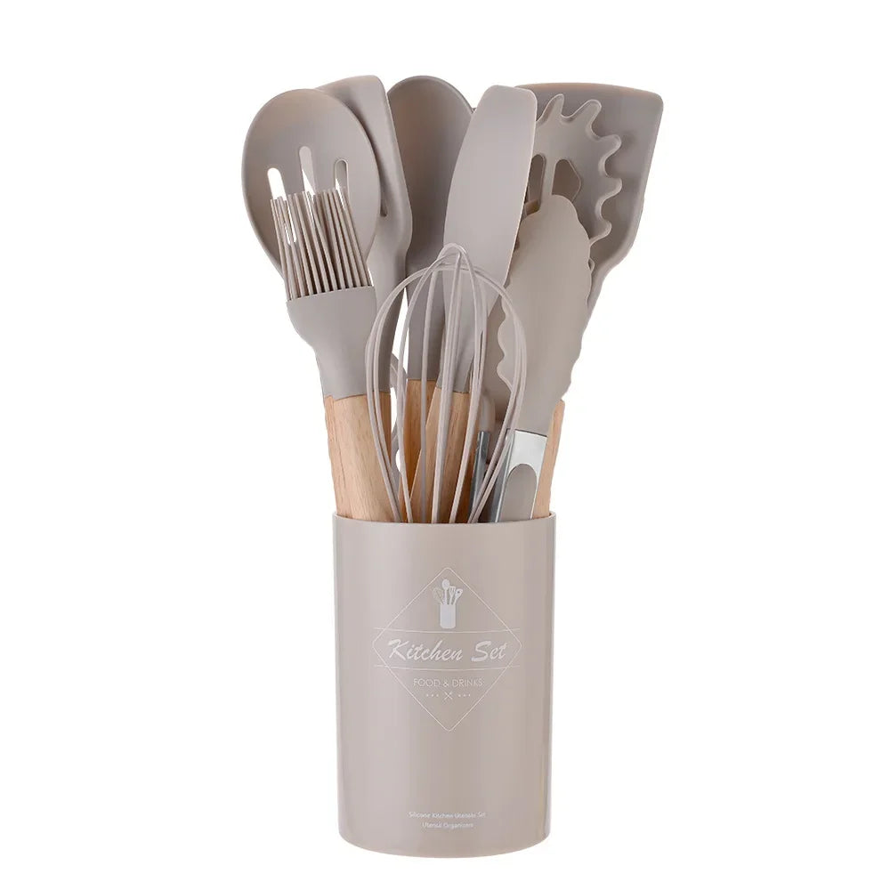 12PCS Eco-Friendly Silicone Kitchenware Set