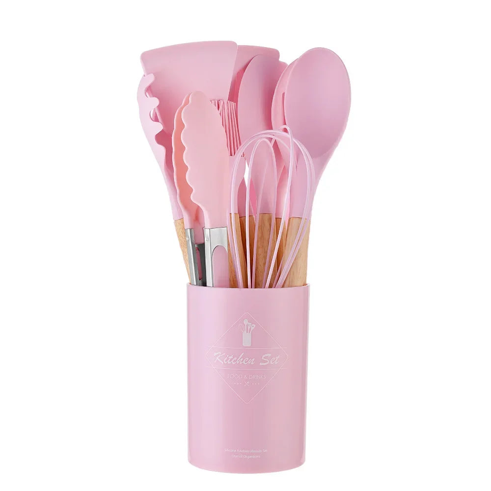 12PCS Eco-Friendly Silicone Kitchenware Set