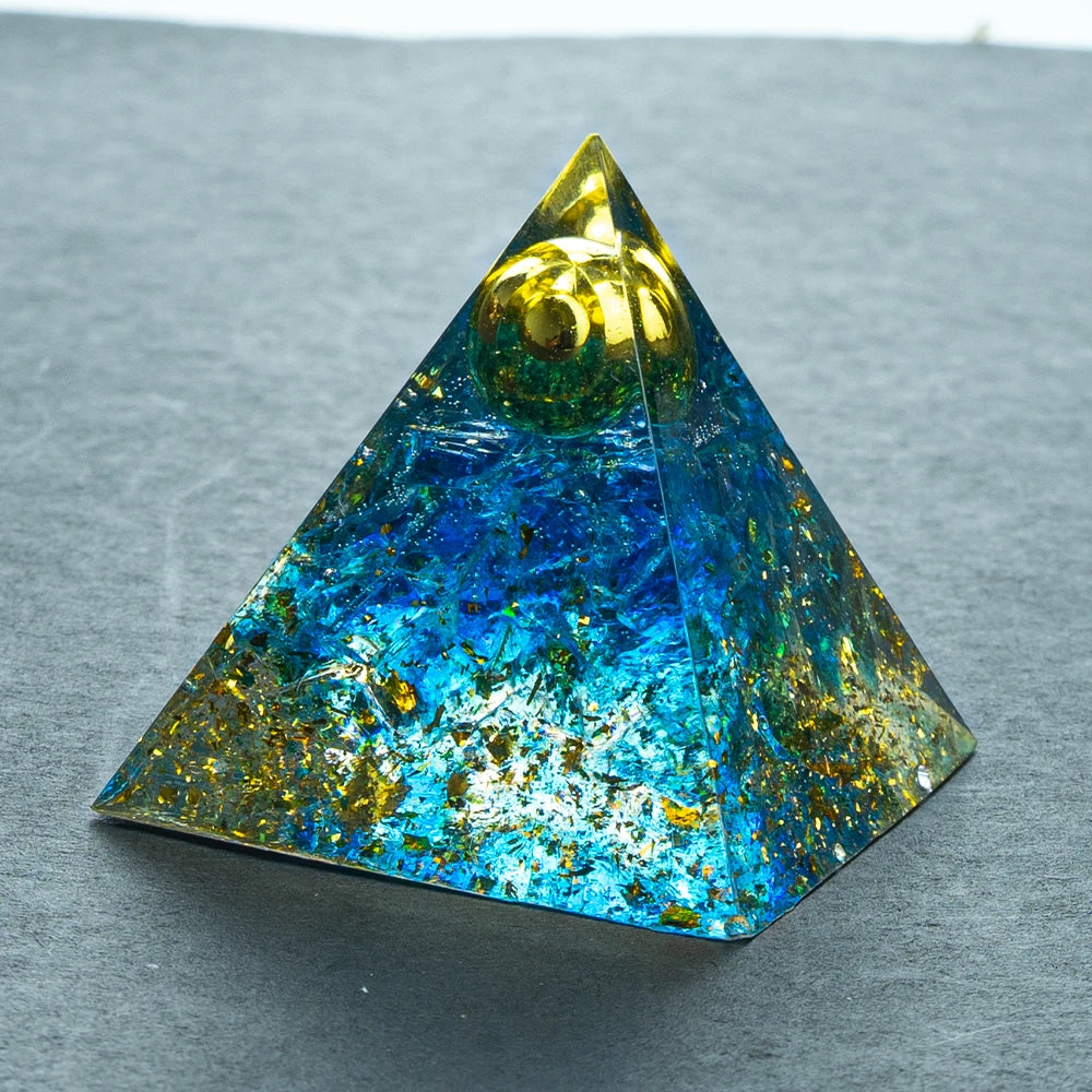 1.57-inch Natural Crystal Pyramid