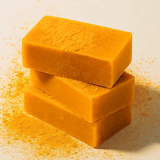 Turmeric Kojic Acid Handmade Soap Bar 🍋