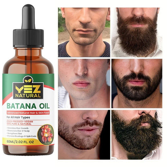 Pure Batana Beard Growth Serum Dr. Sebi Approved 🧔