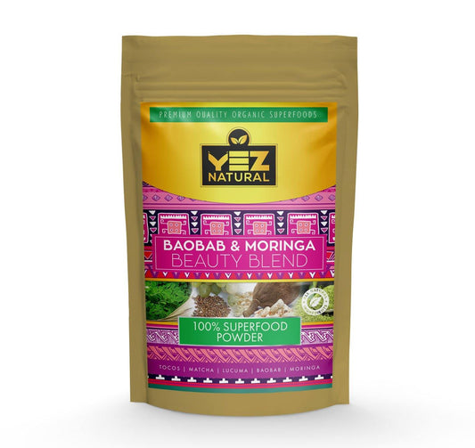 Plant-Based Superfoods Powder Mix for Healthy Skin, Hair and Nails - YezNatural.com